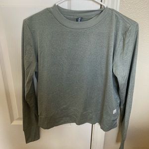 Womens Vuori Daydream Crew - light green